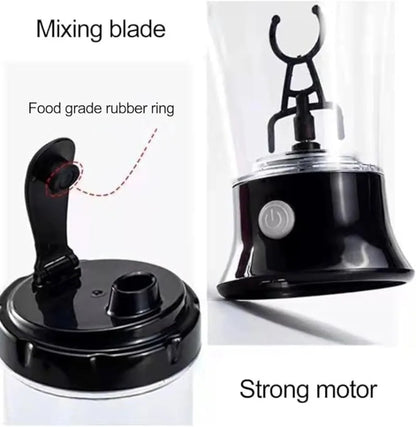 Electric Shaker Cup Detachable Battery Vortex Mixing for Protein/Coffee